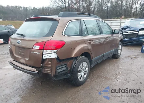 2013 Subaru Outback 2.5I from USA, damaged, VIN 4S4BRCAC2D3322342